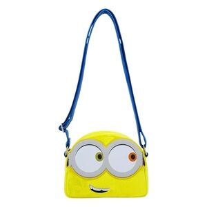 NEW Loungefly Universal Studios Minions Bob Crossbody Bag Purse